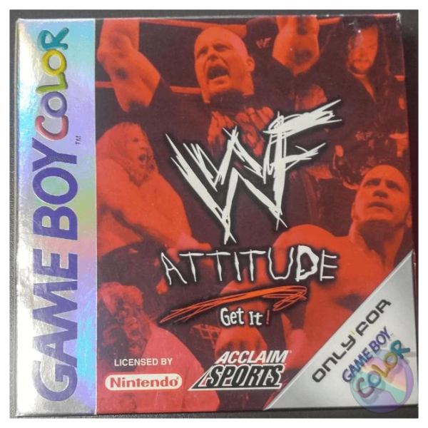 WWF Attitude, Boxed (With Manual)