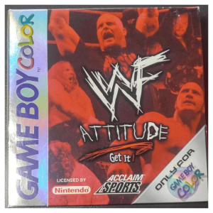 WWF Attitude, Boxed (No Manual)