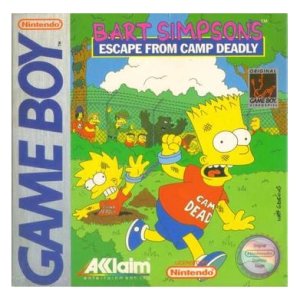 Bart Simpson's Escape from Camp Deadly, Unboxed (Game Only)