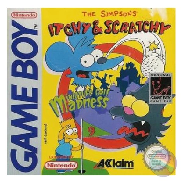 Itchy & Scratchy Miniature Golf Madness, Unboxed (Game Only)