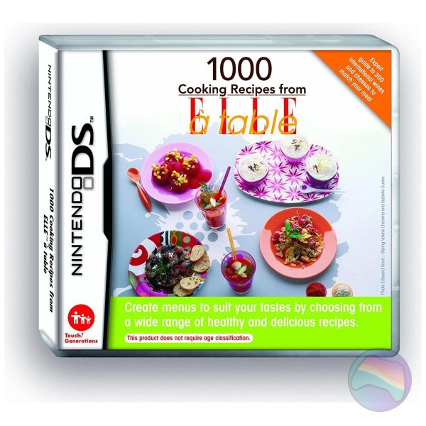 1000 Cooking Recipes from Elle, Unboxed (Game Only)