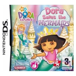 1600-4457.jpg Dora the Explorer Dora Saves the Mermaids, Boxed (With Manual)