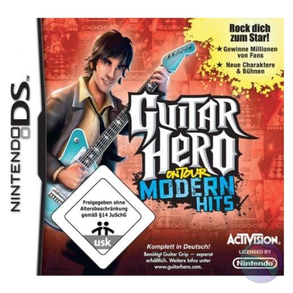 Guitar Hero On Tour: Modern Hits (No Guitar Grip), Boxed (With Manual)