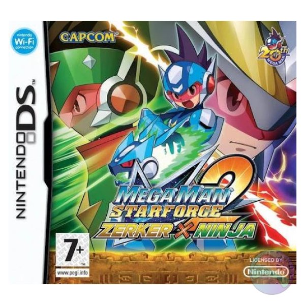 Mega Man Star Force 2 Zerker X Ninja, Unboxed (Game Only)