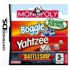 Monopoly & Boggle & Yahtzee & Battleship, Boxed (No Manual)