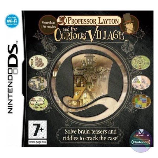 Professor Layton and the Curious Village, Boxed (With Manual)