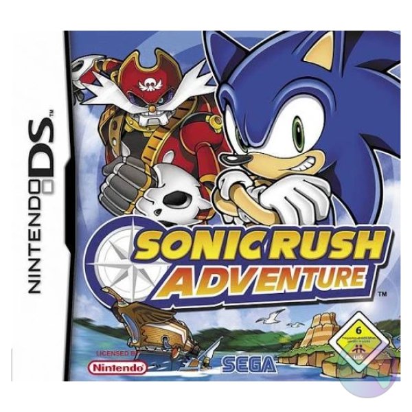 Sonic Rush Adventure, Unboxed (Game Only)