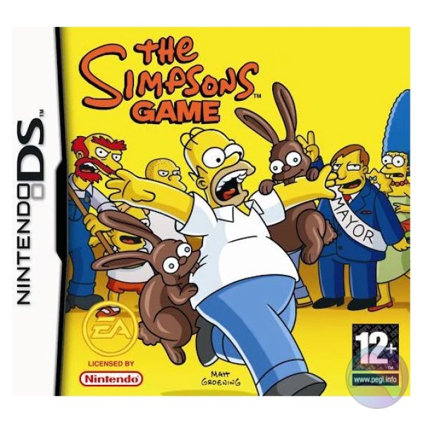 The Simpsons Game, Boxed (With Manual)