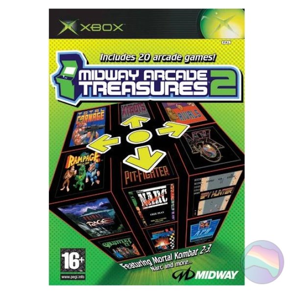 Midway Arcade Treasures 2, Boxed (With Manual)