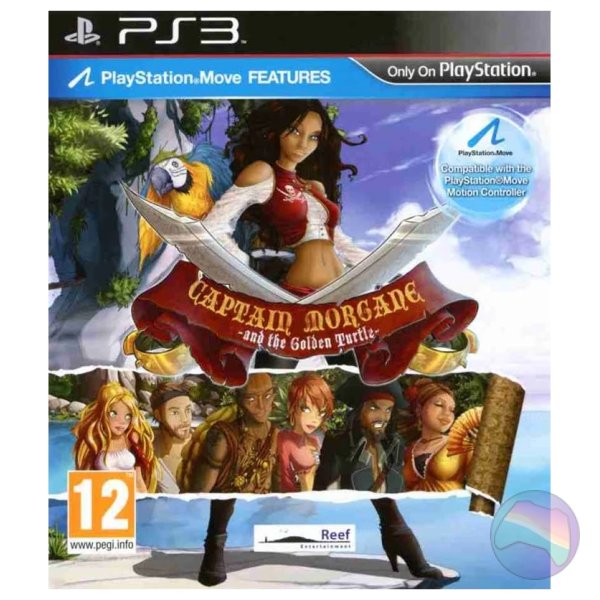 Captain Morgane and the Golden Turtle, Boxed (With Manual)