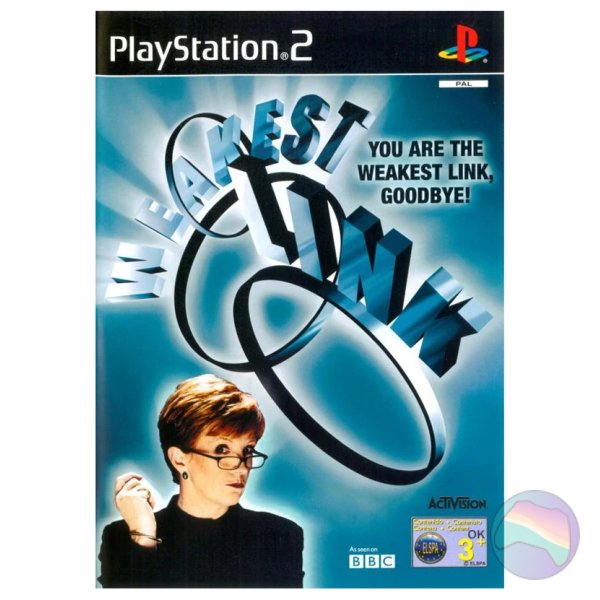 4621570-weakest-link-front-cover.jpg Weakest Link, Boxed (No Manual)