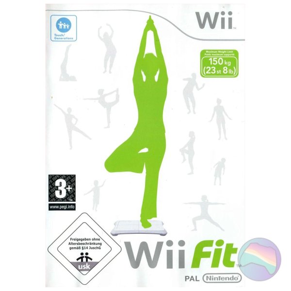 Wii Fit (No Fitness Board), Boxed (No Manual)