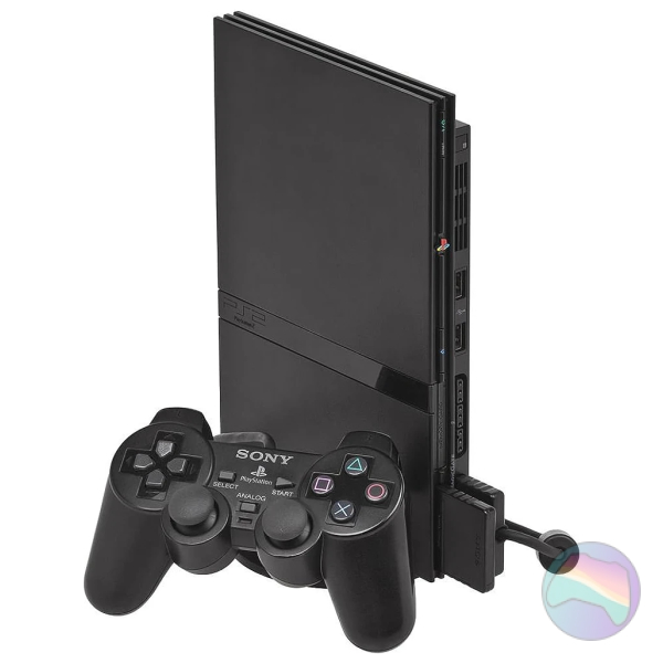 Sony PlayStation 2 Slimline Console, Black, Unboxed