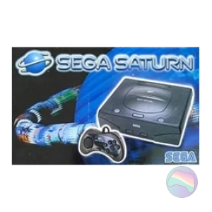 Sega Saturn Console, Model 2, Black, Boxed