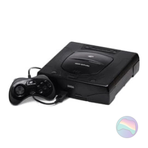 Sega Saturn Console, Model 2, Black, Unboxed