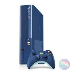 Microsoft Xbox 360 "E" Console, 500GB, Blue SE, Discounted
