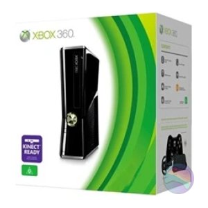 Microsoft Xbox 360S (Slim) Console, No Hard Drive, Gloss, Boxed