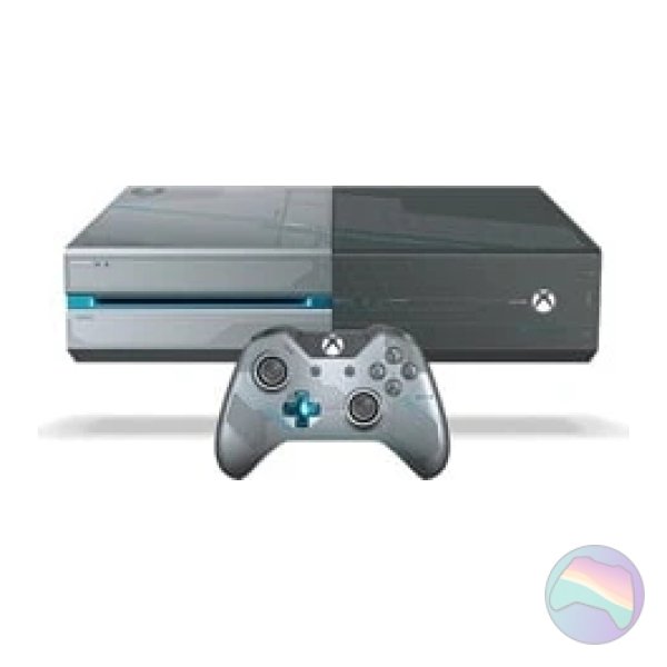 Microsoft Xbox One Console, 1TB, Halo 5 Silver/Black Ltd. Ed., Unboxed
