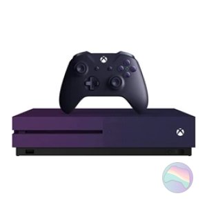 Microsoft Xbox One S Console, 1TB, Gradient Purple (No DLC), Unboxed