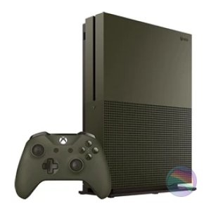 Microsoft Xbox One S Console, 1TB, Military Green, Unboxed