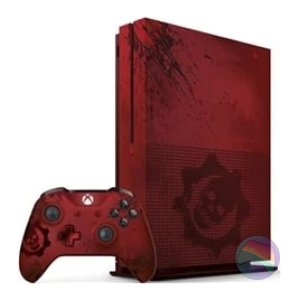 Microsoft Xbox One S Console, 2TB, Gears Of War Red, Unboxed
