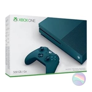 Microsoft Xbox One S Console, 500GB, Deep Blue, Boxed