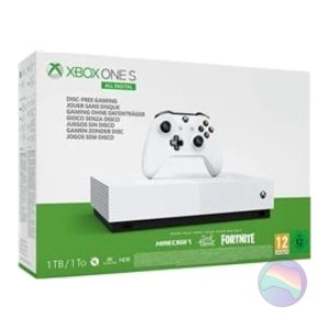 Microsoft Xbox One S All-Digital Edition 1TB Console, Boxed (No DLC)