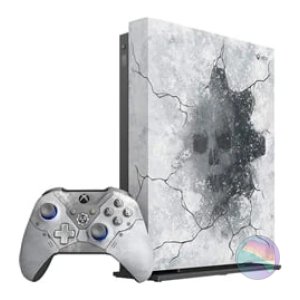 Microsoft Xbox One X Console, 1TB, Gears 5 Ed. White/Grey, Discounted