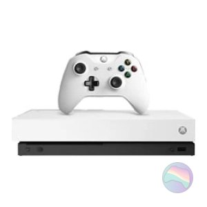 Microsoft Xbox One X Console, 1TB, Robot White, Boxed