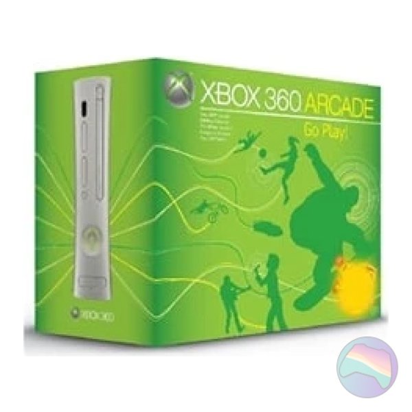 Microsoft Xbox 360 Console (HDMI) with Wireless Pad, White, Boxed