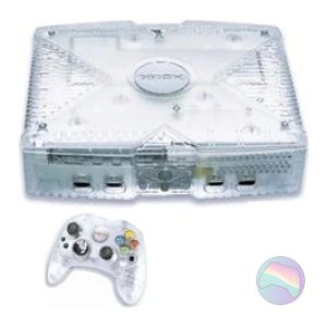 Microsoft Xbox Console, Crystal Ltd. Ed. (With 2 Crystal Pads), Boxed