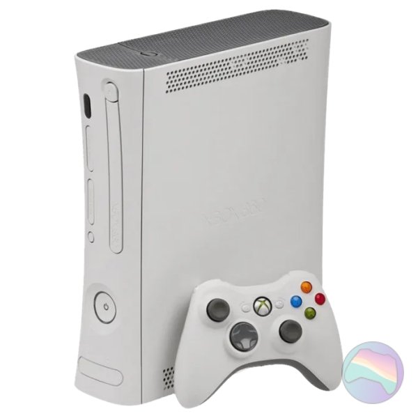Microsoft Xbox 360 Console (HDMI) with Wireless Pad, White, Unboxed