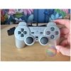 Official Dual Shock 2 Controller, Silver for Sony PlayStation 2