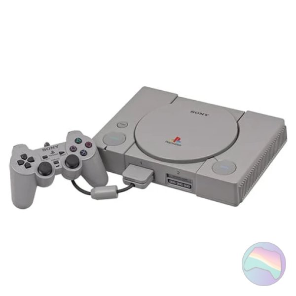 Sony PlayStation Console, Grey /w DualShock Controller (Analogue Sticks), Unboxed