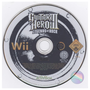 Guitar Hero III Legends of Rock (No Guitars), Unboxed (Game Only)