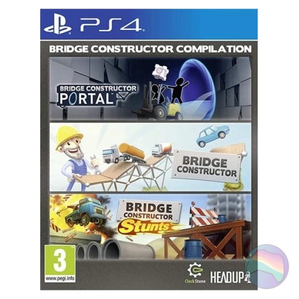 Bridge Constructor Compilation (No DLC), Boxed (With Manual)