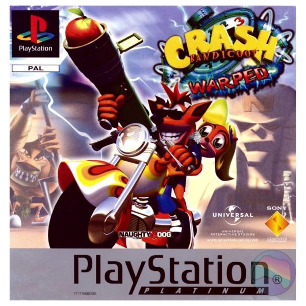 Crash Bandicoot 3 Warped [Platinum], Boxed (No Manual)