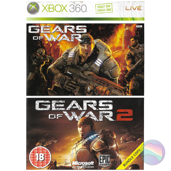 Gears of War / Gears of War 2 [Bundle Copy], Boxed (No Manual)