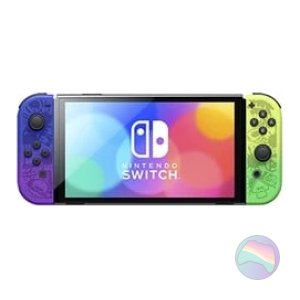 Nintendo Switch Console, 64GB OLED Splatoon 3 + Blue/Yellow Joy-Con, Discounted