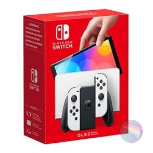 0454964NS64V3WH01_m.jpg Nintendo Switch Console, 64GB OLED + White Joy-Con, Boxed