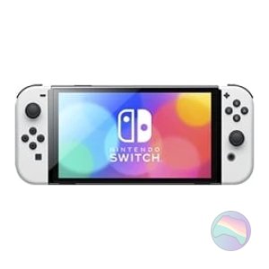 Nintendo Switch Console, 64GB OLED + White Joy-Con, Unboxed