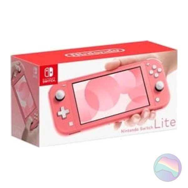 Nintendo Switch Lite Console, 32GB Coral Pink, Boxed