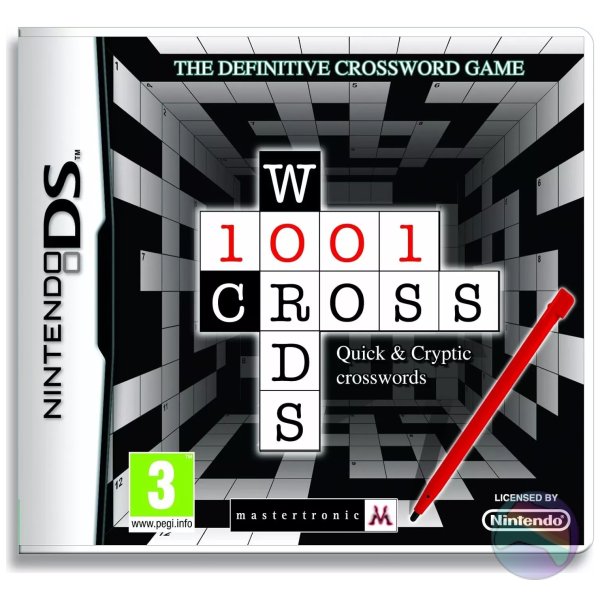 1001 Crosswords, Boxed (No Manual)