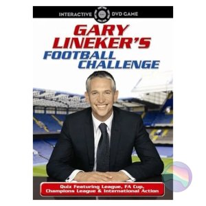 Gary Linekers Football Challenge DVD Game, Boxed