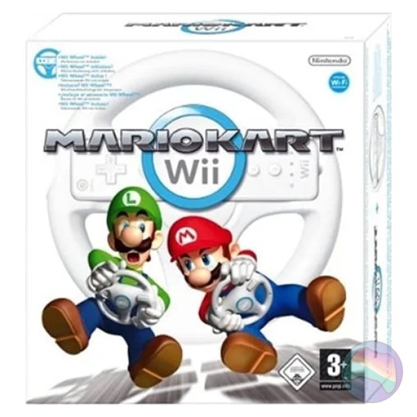 Mario Kart Wii [Wheel Bundle], Boxed