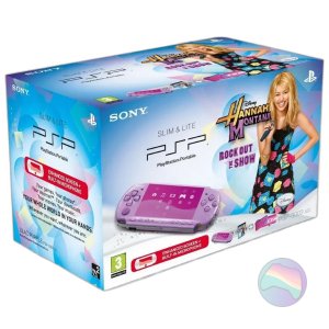 Sony PSP Hannah Montana Slim and Lite Console, Lilac, Boxed