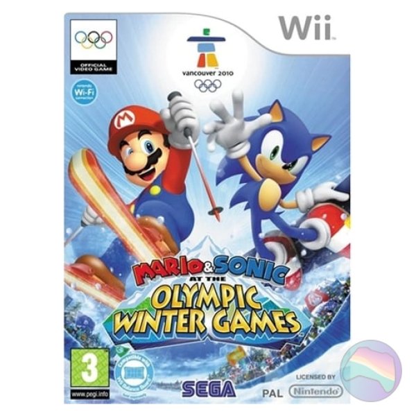 Mario & Sonic at the Olympic Winter Games, Boxed (With Manual)